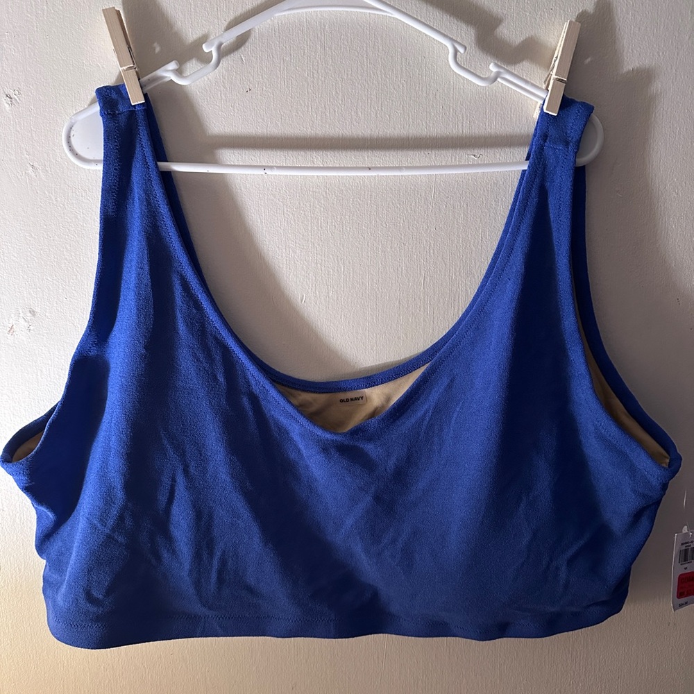 Blue Women's 4x Swim Top